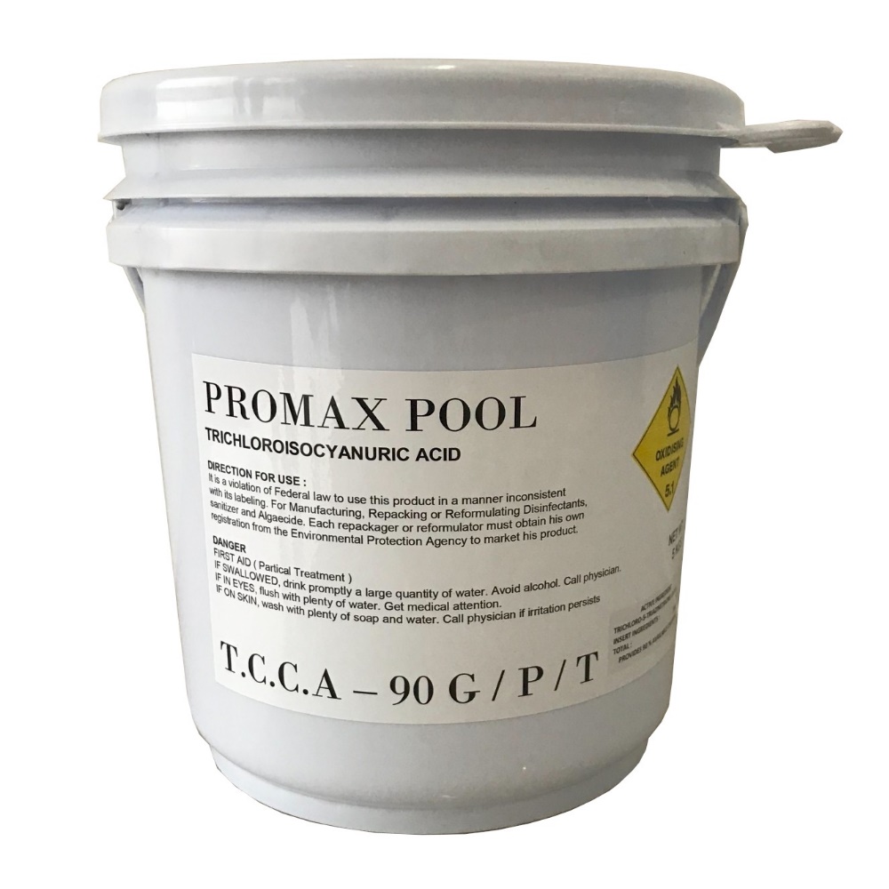 คลอรีนเม็ด/ผง T.C.C.A. 90% Granular/Powder PROMAX POOL 20Kg