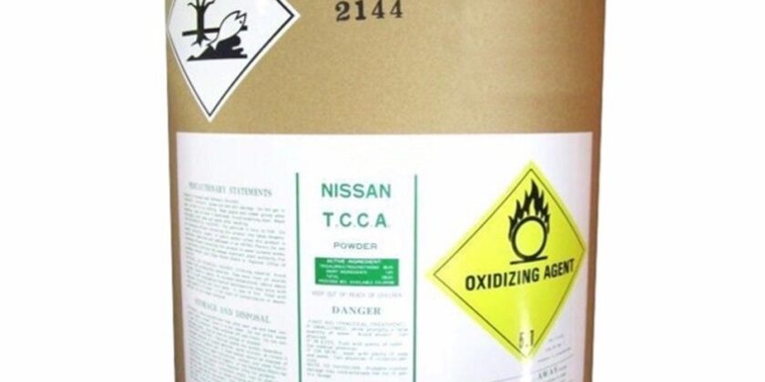 คลอรีนผง 90% T.C.C.A. 90% Powder NISSAN 50Kg